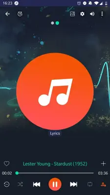 Music player android App screenshot 4