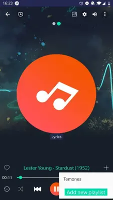 Music player android App screenshot 6